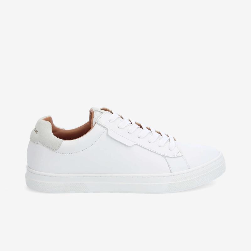 SPARKLE SNEAKER M - NAPPA/SUEDE - BLANC/BEIGE